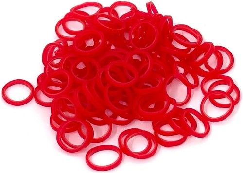 Hundehaargummi rot 100
