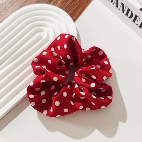 3er set scrunchies polka - polka, dots