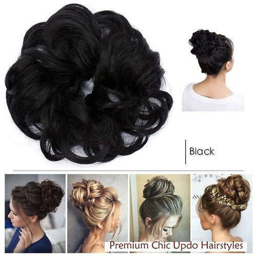 Messy hair bun haarteil - messy,