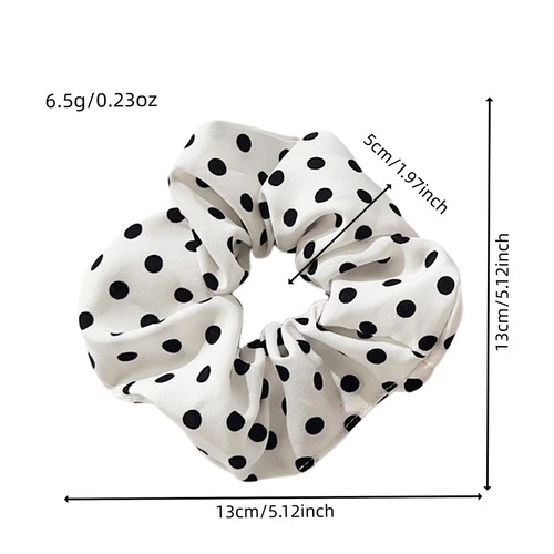 3er set scrunchies polka dots - 3er,