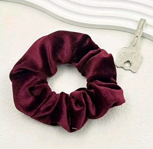 Rotes stash samt haarband - rotes, /
