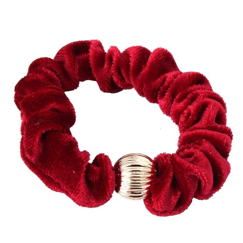 Samt haargummi velour - haargummi,