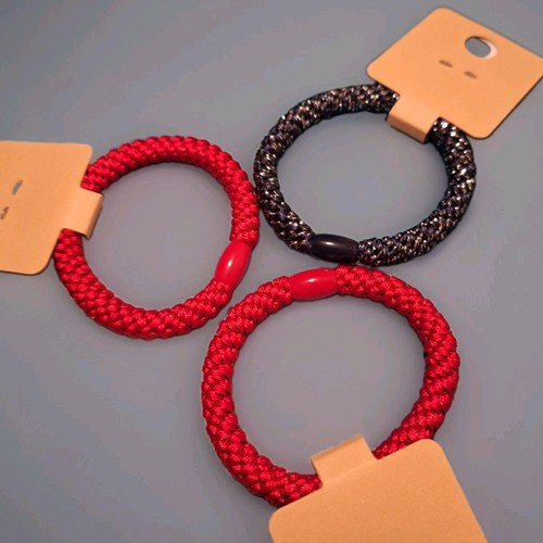 Haargummi armband mit perle - haargummi,