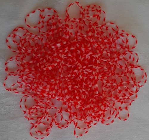 400 mini haargummis zopf - ca,