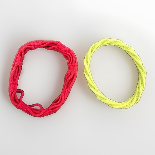 Haargummiband elastisch - 2x,