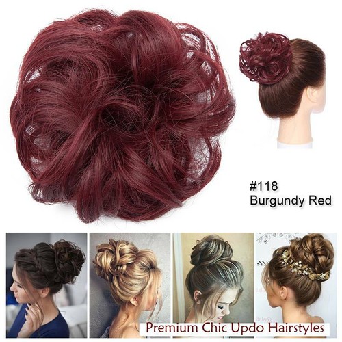 Messy hair bun haarteil wie - messy,